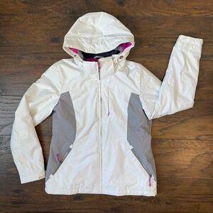 ZeroXposur Women's Full Zip Midweight Removable Hood Softshell Jacket Size Med
